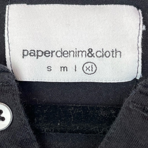 PAPER, DENIM & CLOTH Organic Cotton Henley XL - Picture 5 of 16